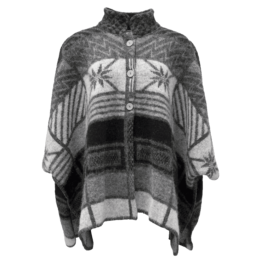 Ása Icelandic wool poncho