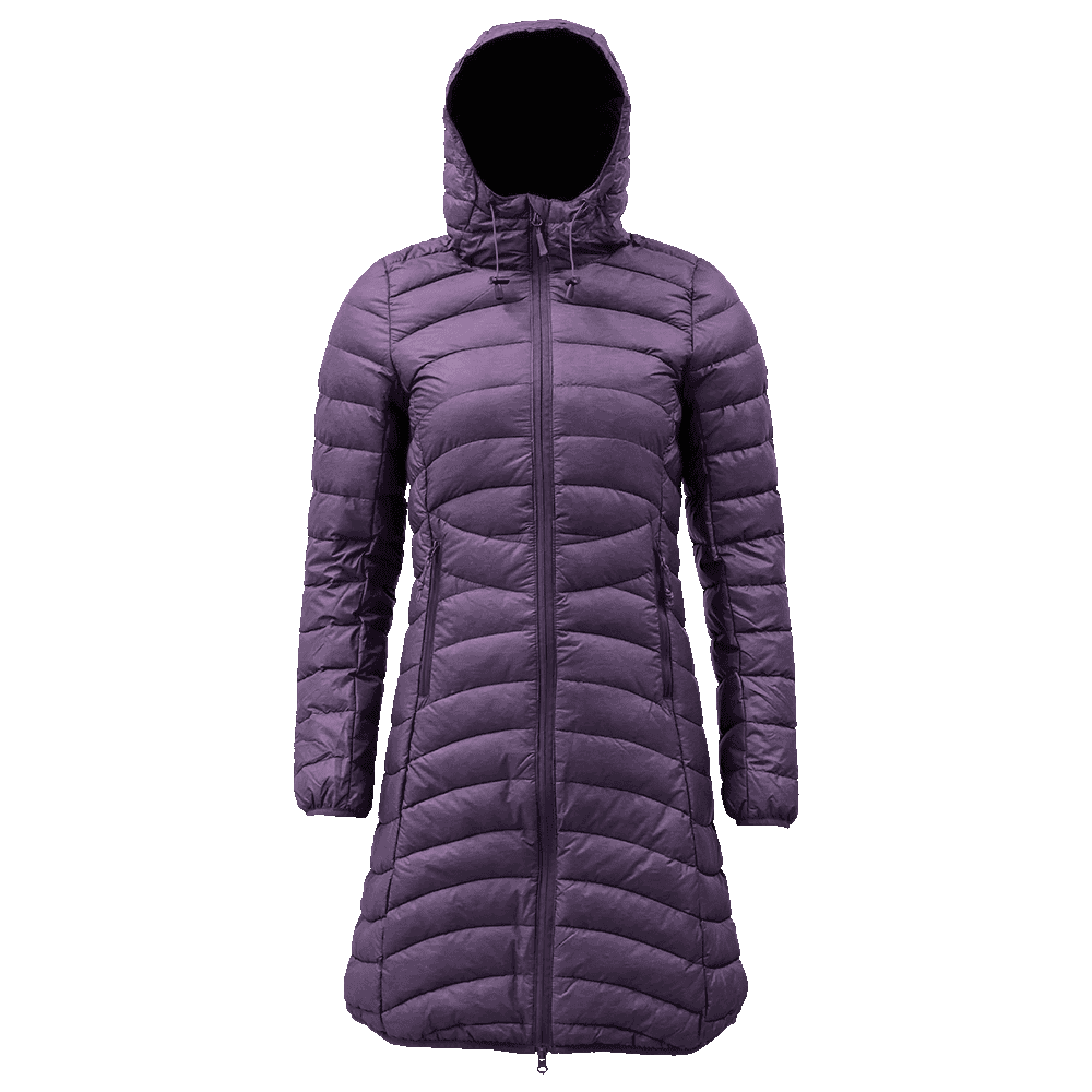 Esja purple long Down Coat