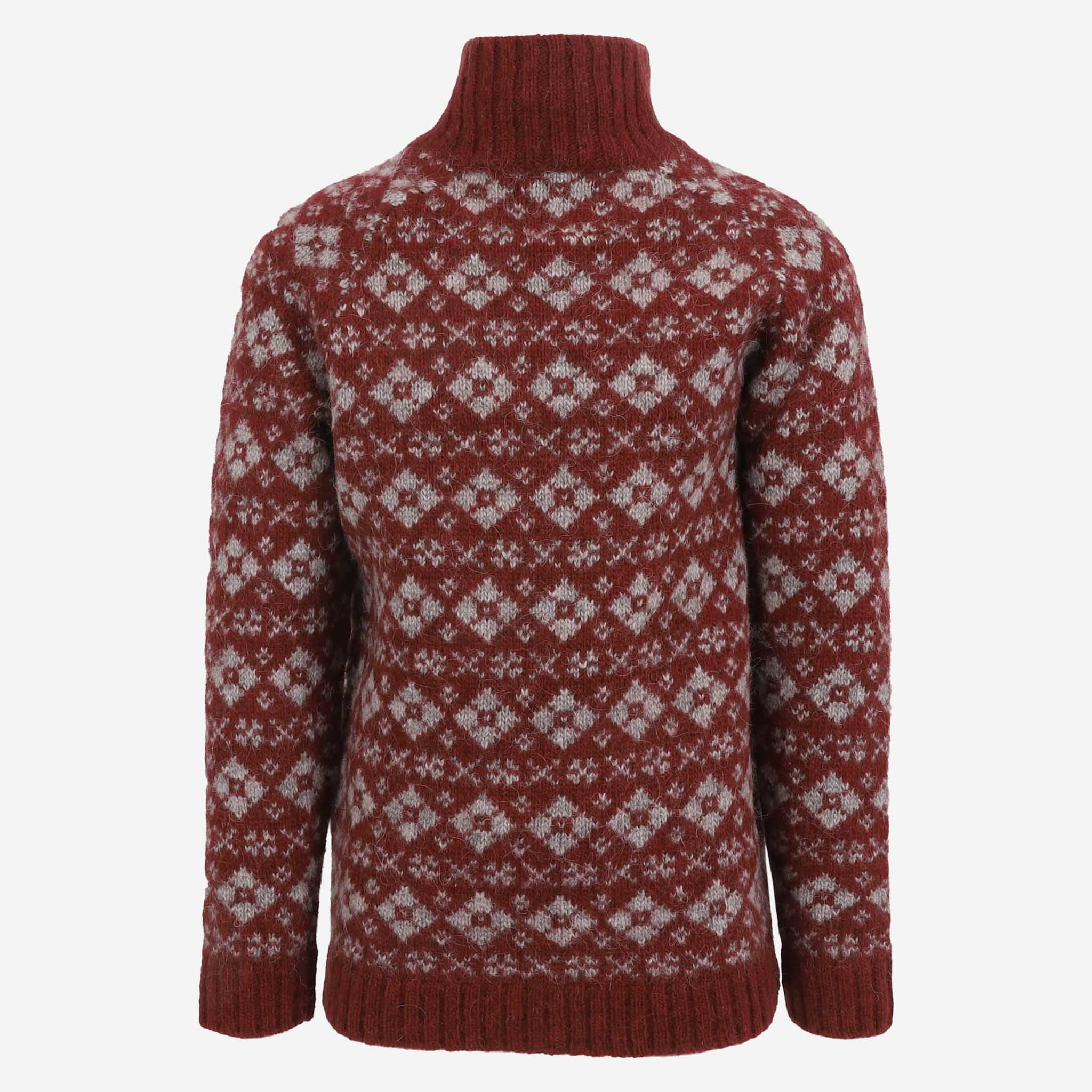 Gestur cowl neck Wool Nordic Sweater